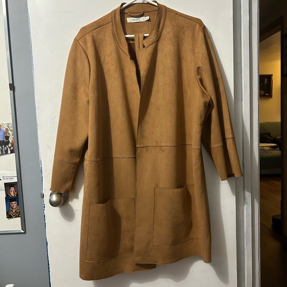 Ricki's Jackets & Blazers - Ricki's Camel Open Front Jacket